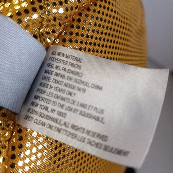 Squishable Undercover Kitty in Pineapple Shiny Fabric Pink Flower Cottagecore - Picture 6 of 10